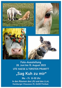 Plakat 'Sag Kuh zu mir', LfU/LlnL 