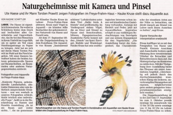 Kieler Nachrichten, 11.09.2021